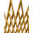 32'' H x 72'' W Wood Expanding Trellis