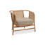 Seoul Black Wicker rattan chair with webbing-2078645252