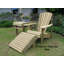 Repose-pieds Adirondack  - Accessoire de repose-pieds pour chaises Adirondack Weathercraft | Bois massif, prêt pour l'extérieur, livré entièrement assemblé