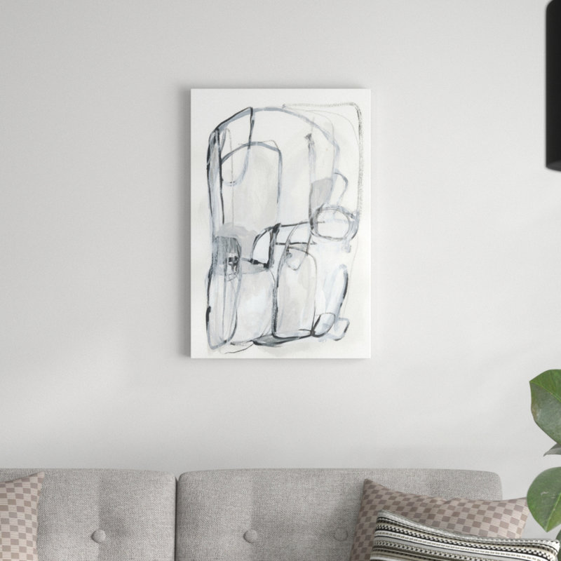 Entanglements I by June Erica Vess - Painting Print, 76cm H x 51cm W, Wrapped Canvas