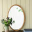 Miroir mural 24 po x 36 po avec cadre en bois, miroir en bois de ferme pour console de salle de bain