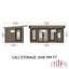 Shire Cali Home Office 16 Ft X 8 Ft With Side Shed