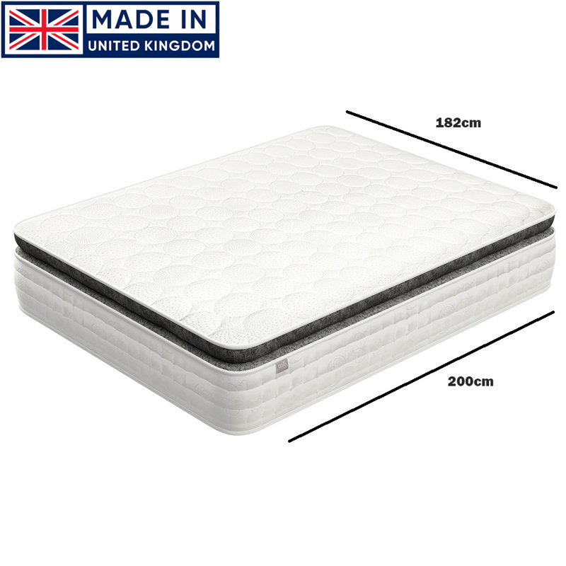 Luxe Pocket Sprung 4000 Mattress, Super King (6')