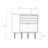 Nora 21" Nightstand