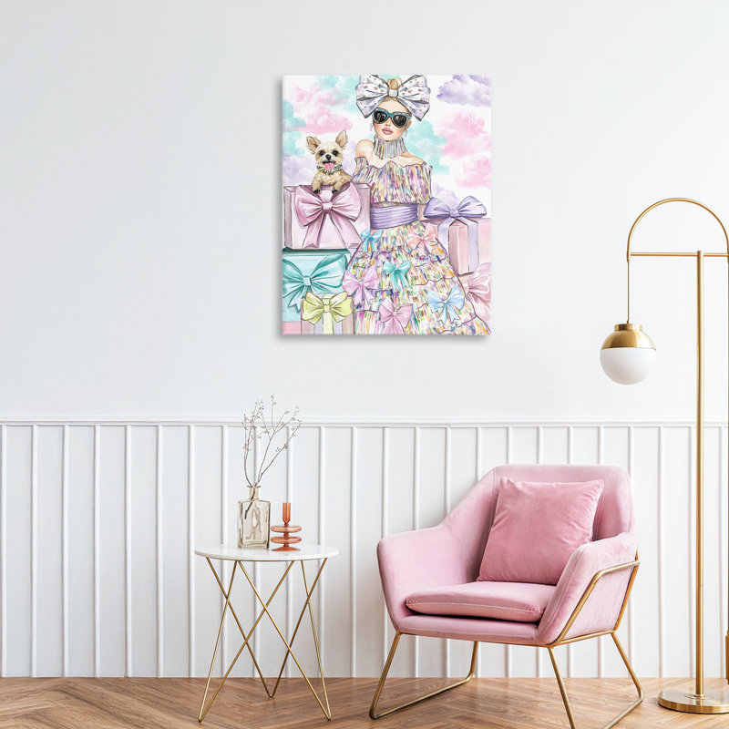 «Fashion Ribbon», par Jess Stempel, H 20 po x l 16 po