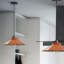 Modern Industrial Single Matte Cone Hanging Pendant Light - Adjustable Ceiling Fixture (E27)-2138986787-2138986790