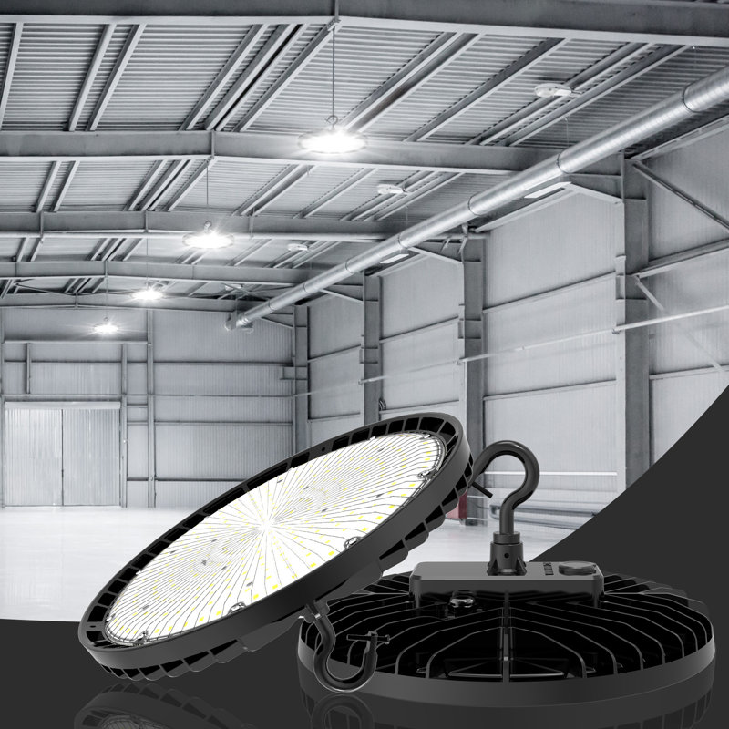 UFO DEL haute baie 150W / 120W / 90W puissance réglable 4500K / 5000K / 5700K, 150 W / 120 W / 90 W, 21000LM