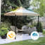 Couvre-abri de patio à 2 niveaux de remplacement pour abri de jardin UV30 + de Yescom-106878465-106878464