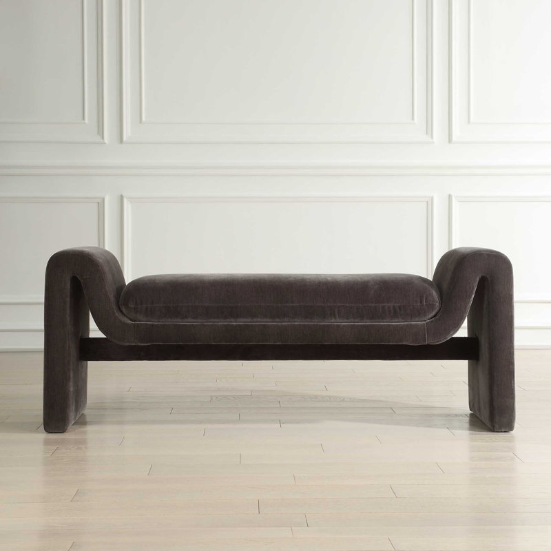 Banc gris anthracite Uttermost Manson