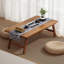 Folding Coffee Tea Table Wooden Foldable Low Table Tatami Floor Table Furniture-504916165