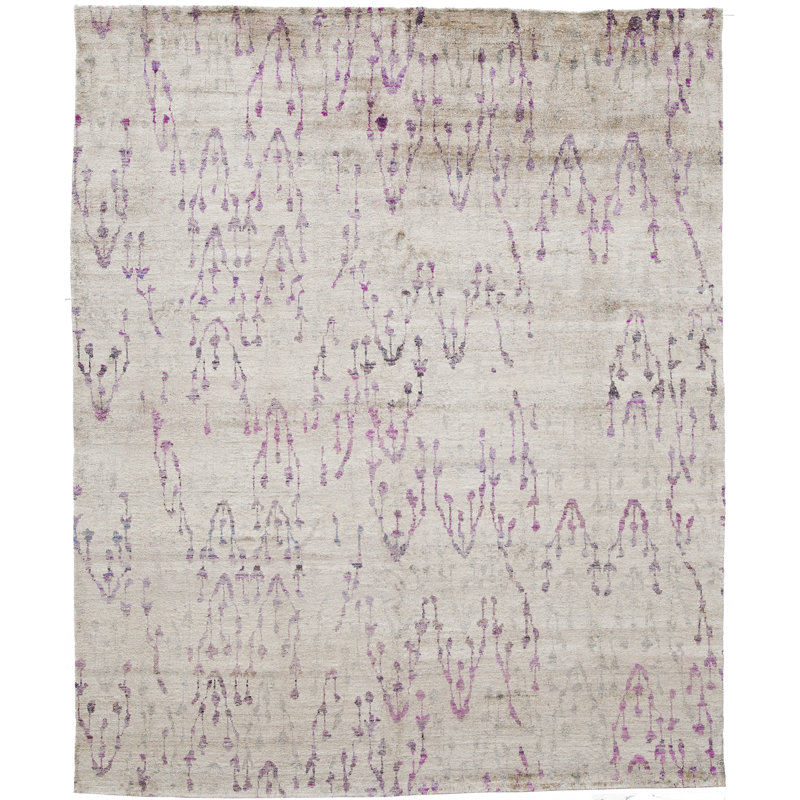Rumi Silk Sprig Rug