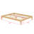 Solid Dry Bamboo Wood Platform Bed Frame, With Wood Slat Support-2050331900