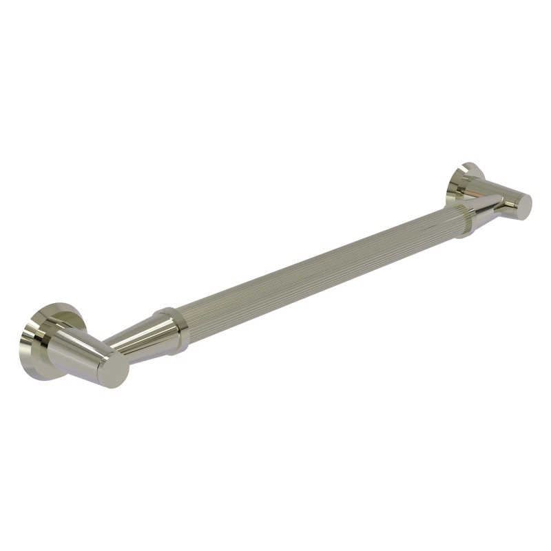 Barre d’appui à roseau, Nickel poli, l 36 po