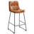 Radee Upholstered Counter Stool with Metal Frame-1151420037-1151420036