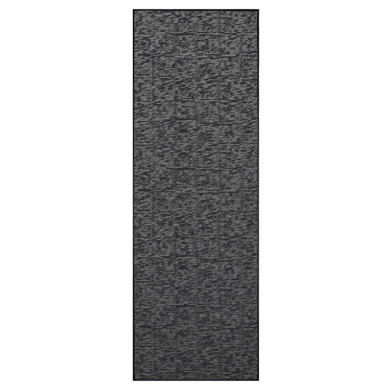 Élémentaire foncé intérieur / extérieur Furnish My Place, Tapis de couloir 4 pi x 12 pi