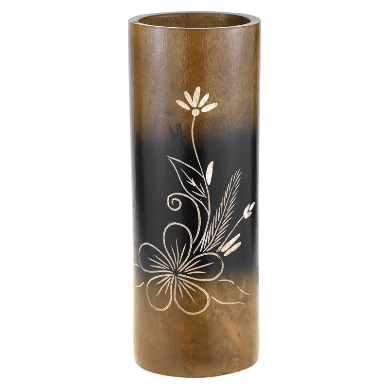 Handmade Wood Table Vase
