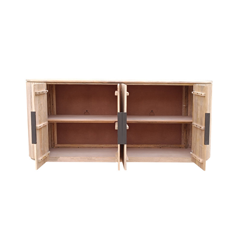 Seattle 78'' Solid Wood Sideboard