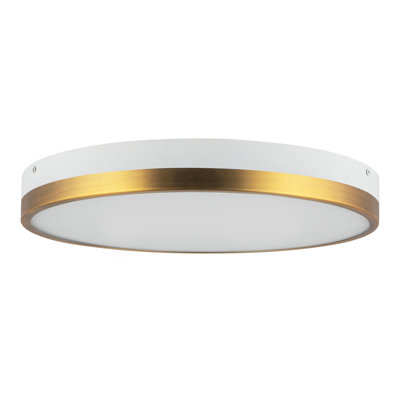 Orland Glass LED Flush Mount