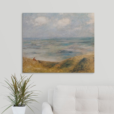 " View of the Sea, Guernsey " by Pierre-Auguste Renoir Print