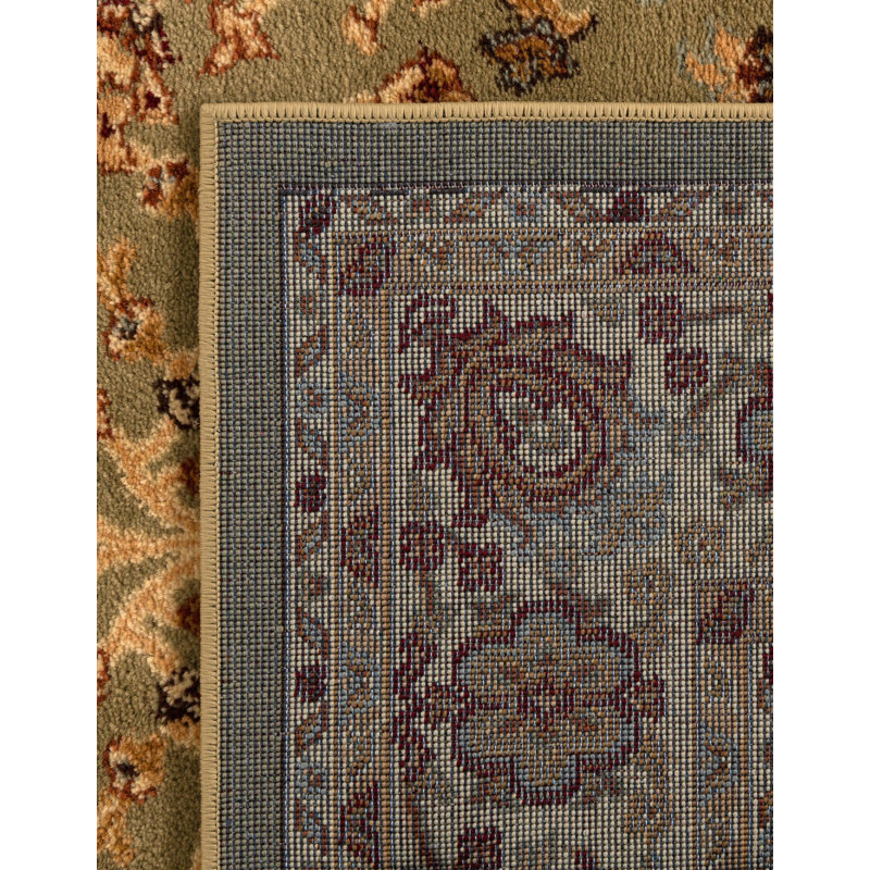 Tapis oriental vert clair Niles, Runner 2' x 7'1"
