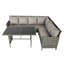 Alia Outdoor Rattan Corner Sofa And Table Set -88546601-88546602