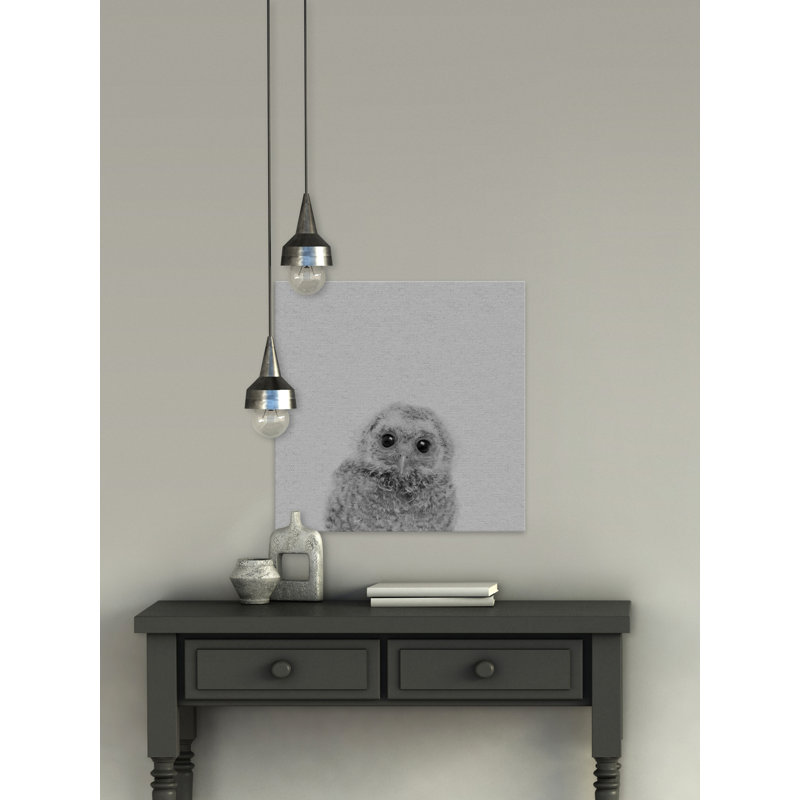 «Ces grands yeux II», reproduction sur toile, H 12 po x l 12 po x P 1,5 po