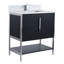 Meuble-lavabo moderne avec plateau en pierre Serenity-30652311-30652369-30652377