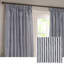 Hebden 100% Cotton Blackout Pencil Pleat Curtains-121434976-121434978