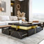 Table basse carrée moderne avec rangement-981505581
