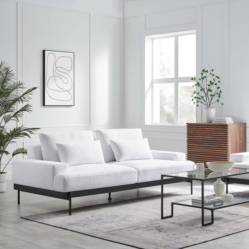Modway Proximity, White Polyester
