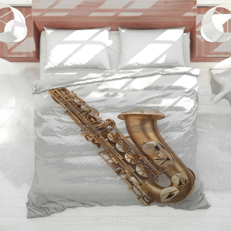 Édredon doré pour instruments de saxophone, Twin