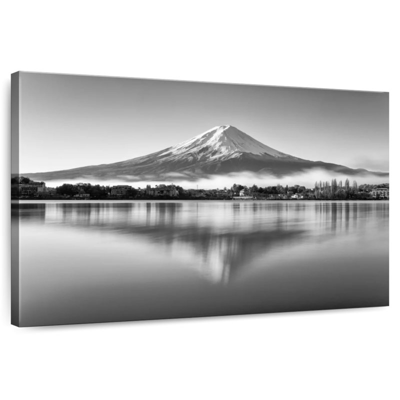 Alvord Mount Fuji Monochrome, 20" H x 30" W