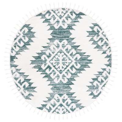 Tapis à performance géométrique marocain