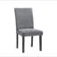 Chaises de salle à manger gris Marcia (ensemble de 2)