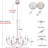 Brushed Nickel Modern Candle Chandelier-647970994-647847060