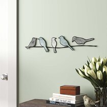 On Wall | Art Wire Wayfair Birds A