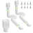 Rain Gutter Downspout Extensions 2-Pack Flexible Downspout Extender-111870224