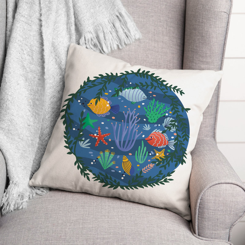 Throw Pillow, 18" x 18"