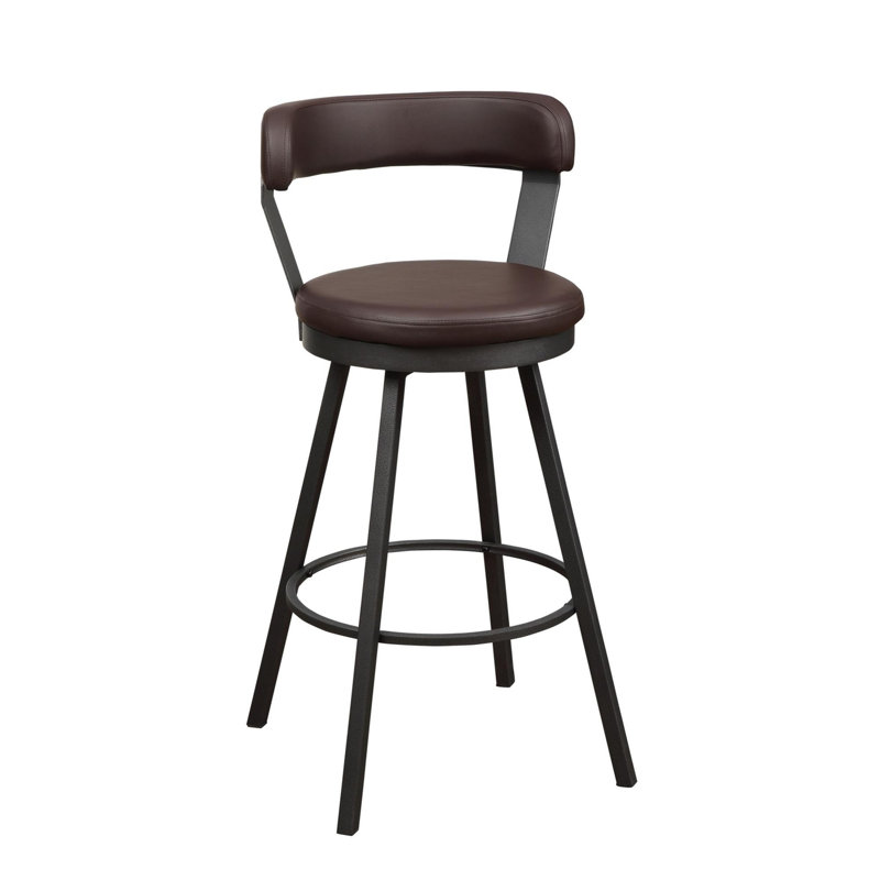 Pub Chairs 2pc Set, Black
