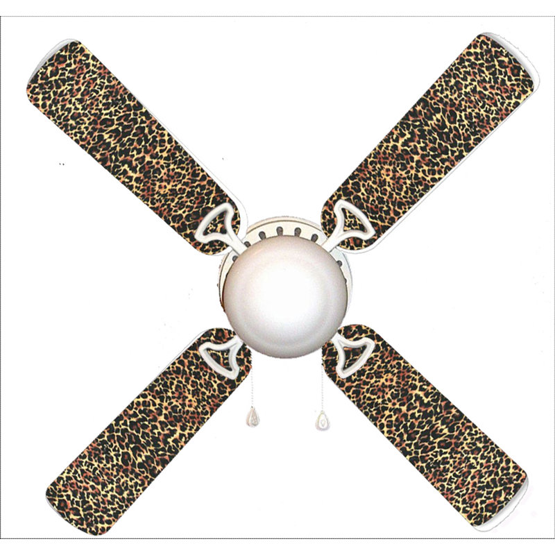 Ventilateur de plafond à 4 pales 42 po avec chaînette et ensemble d’éclairage inclus Lewin