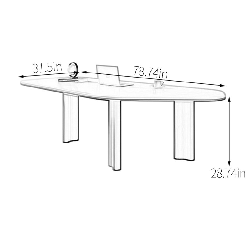 Fortner, H 28,74 po x l 78,74 po x P 31,5 po