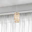 Aref 1-Light Dimmable Handblown Glass Single Pendant-736703323