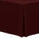 Ultimate Textile Fitted Polyester Tablecloth Rectangular Tables