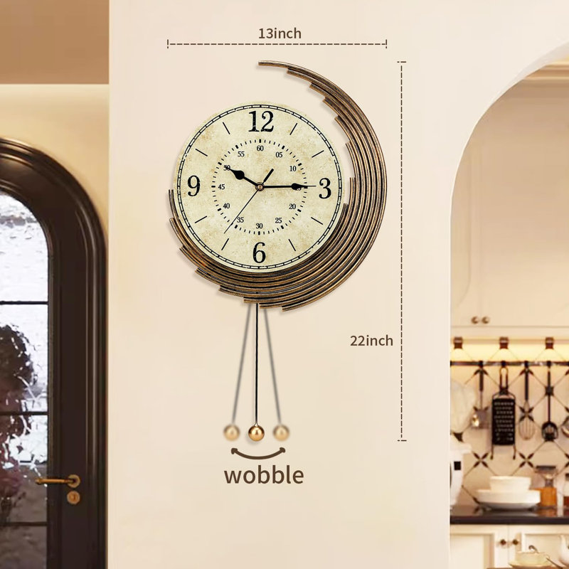 Metal Wall Clock