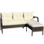 Outdoor Patio Furniture Sets Conversation Set Wicker Ratten Sectional Sofa With Seat Cushions