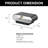 Dimmable Square Wall Sconce Full Mounted Sconce Light Wall Lamp-350045598