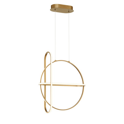 Dimmable LED Geometric Chandelier