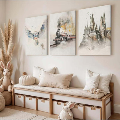 3 Piece Wrapped Canvas Print