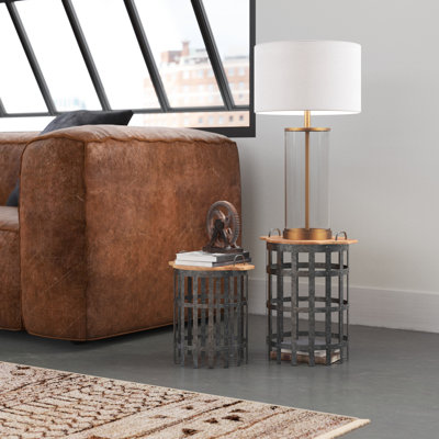 Meriwether Solid Wood Top Nesting Tables