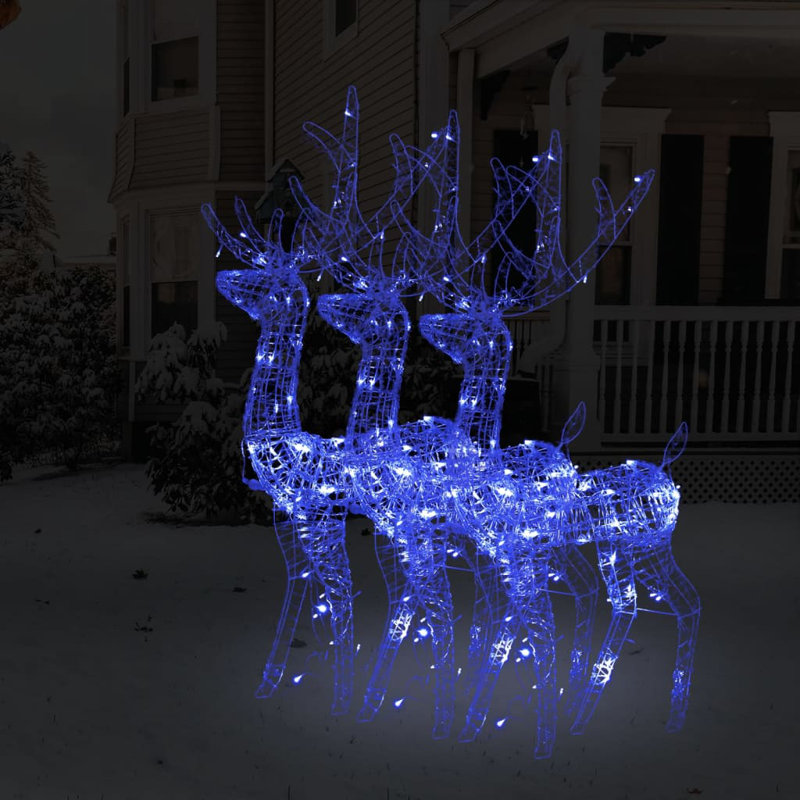 Weather Resistant Christmas Outdoor Decoration, Blue